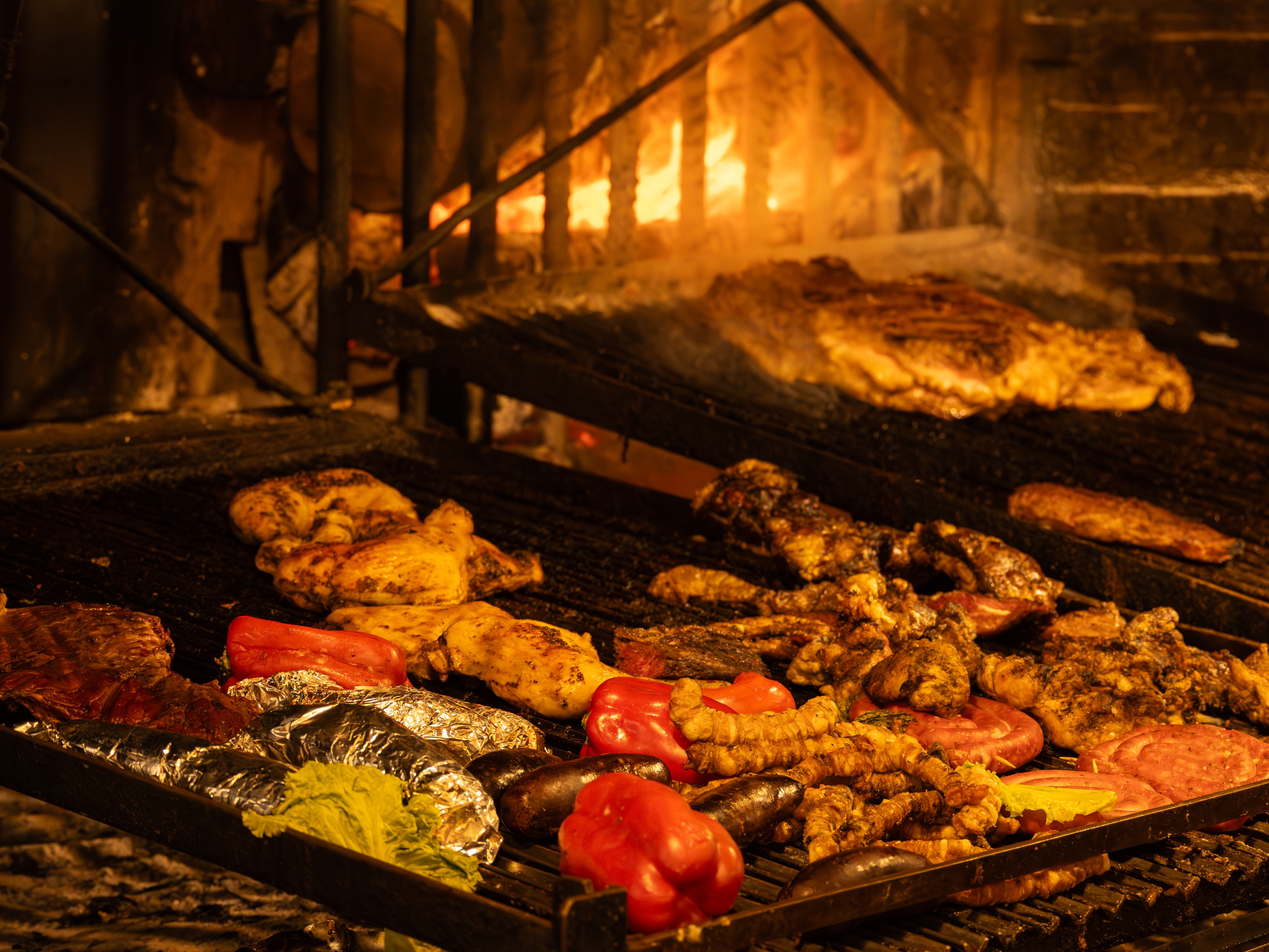Asado a la parrilla clásico